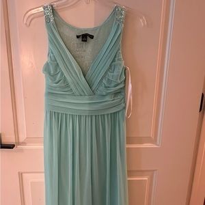 NWT Beautiful Blue Dress with Sparkle Back